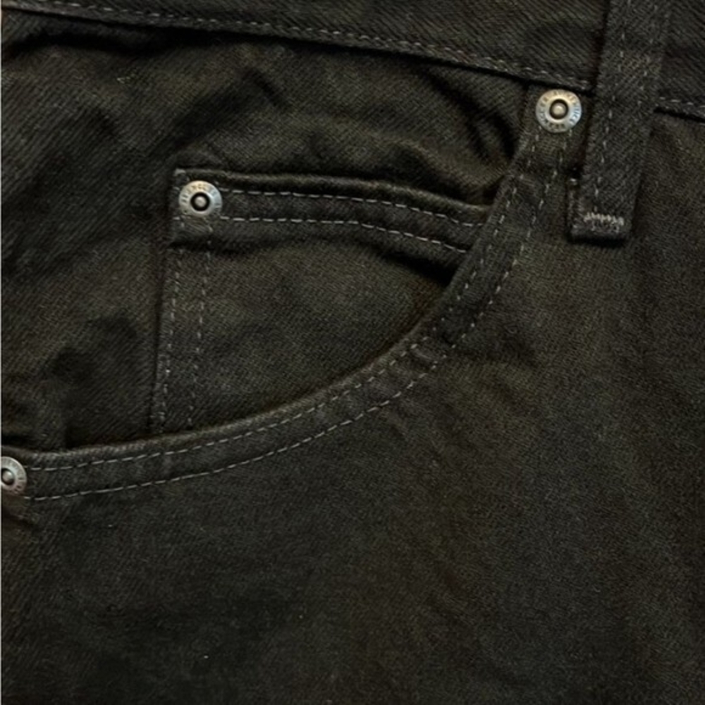 Wrangler Authentics Men's Black Regular Fit Cotton Jeans 34x32 Classic NWT - Picture 8 of 10